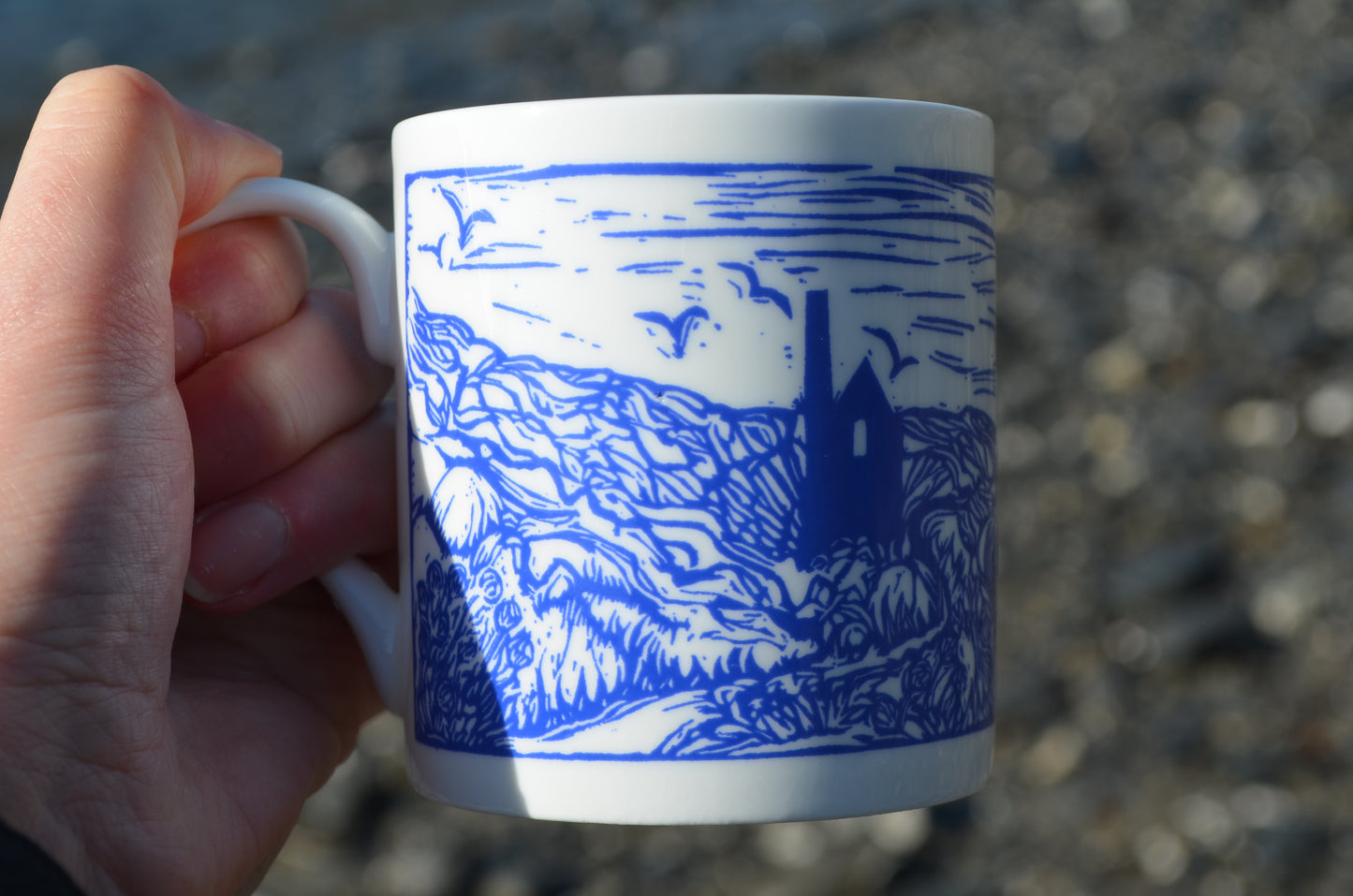 "Cornwall Coast" Fine Bone China Mug