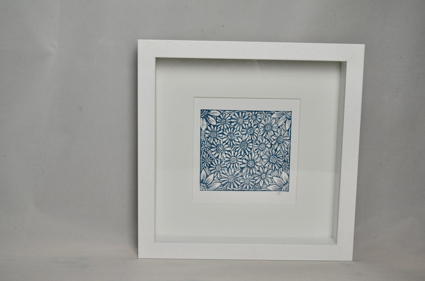 "So Many Daisies" signed Lino-Print